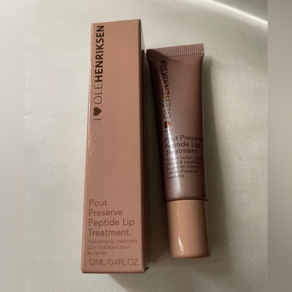 ole henriksen pout preserve peptide lip treatment Crème Brulée Glimmer NEW!